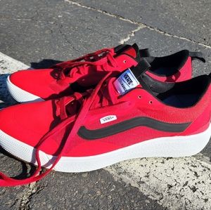 Vans UltraRange EXO Ultra Cush Sneakers Tennis Shoes 11 Men's Red